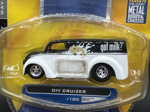 2007 Jada Toys DUB CITY DIV CRUIZER black white GOT MILK WAVE 17 - Picture 2 of 4