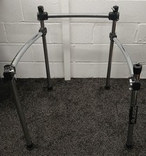 Alesis DM10 MK2 Drum Rack Rahmen (Chrom) Ständer für Elektronik Kit 1,5"