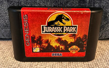 Jurassic Park (Sega Genesis, 1993) Tested and Working!