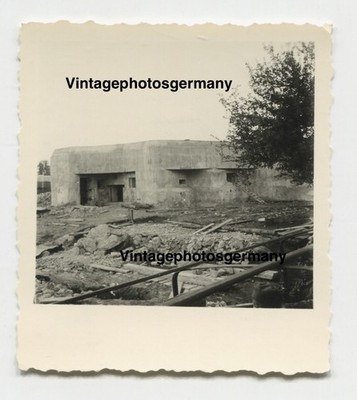 Z2654 Foto Belgien Grenze Bunker Shelter Festung Fort Frankreich