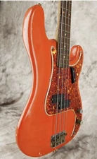P bass Body NITRO RELIC FIESTA RED Lightweight PLACE YOUR ORDER  JVGuitars