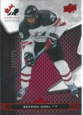 2018-19 Upper Deck UD Team Canada Juniors SERRON NOEL #26 Exclusives 150/225