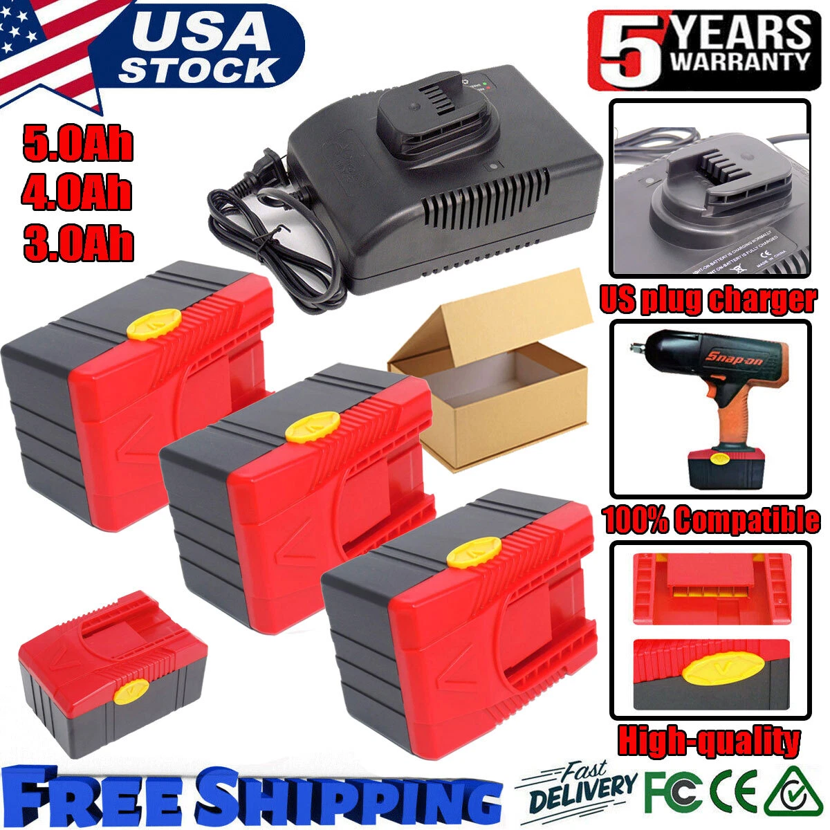 Snap on cheap ct6850 battery