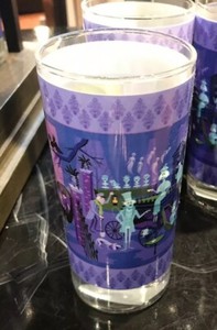 Disney Parks SHAG Haunted Mansion 50th Anniversary 31 Ghosts Glass