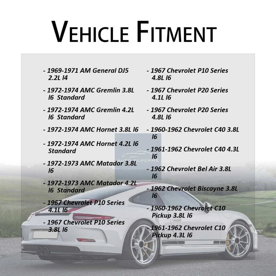 Manguera de refrigerante de radiador superior para VAM Classic 1972-1973 Foto 2 de 4