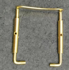 30pcs Gold Viola Chinrest Bracket Clamp Screw for 15-16.5" Violas