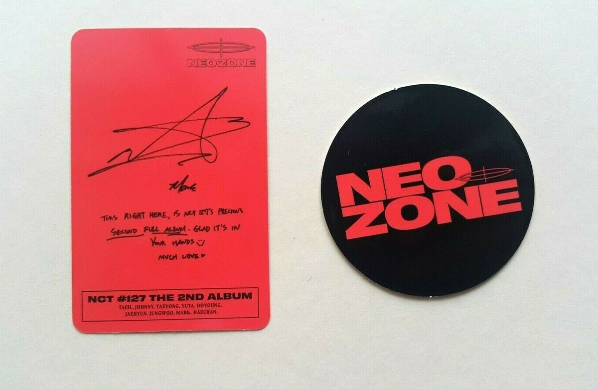 NCT # 127 Neo Zone Official Photocard Photo card N ver. C