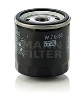 Mann Oelfilter W712/83 FüR Briggs & Stratton Oe Nr. 807894, 491056