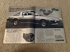 Vintage 1978 MAZDA RX-7 GS-Model Print Ad 1970s