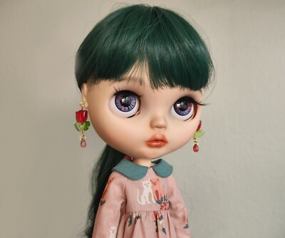 Blythe Doll Earrings Rainbow High Shadow High OOAK Pullip Custom BJD Jewelry
