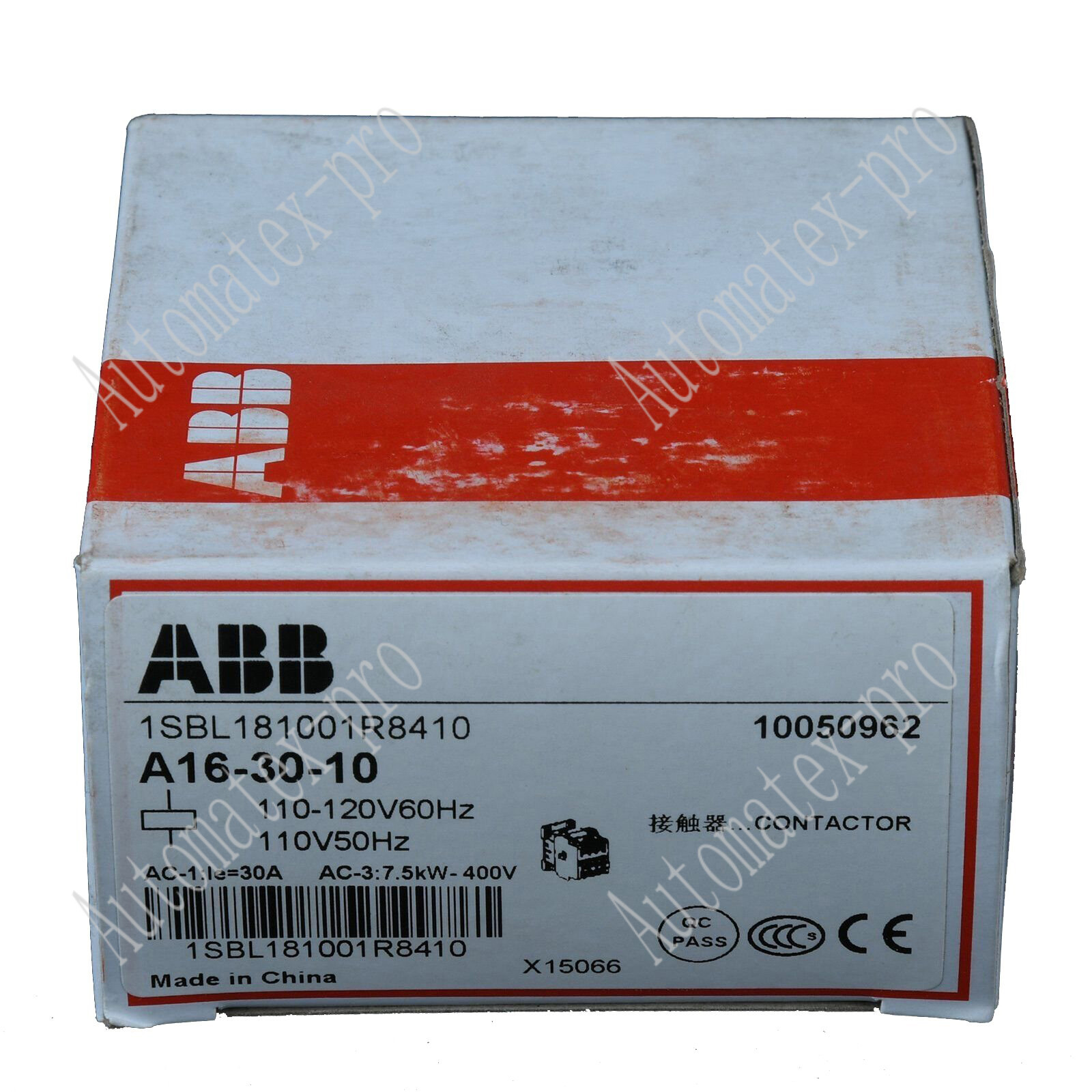 1piece new abb A16-30-10 AC contactor 110VAC Free ship