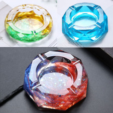 1pc Epoxy Ashtray Silicone Mould Mirror Mold DIY Accessories Handmade Craft