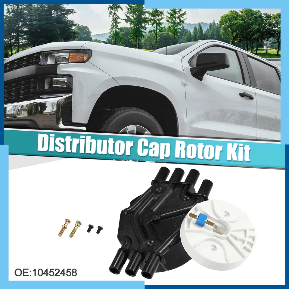 Pack(1) 10452458 Ignition Distributor Cap and Rotor for Chevrolet C1500 96-98 - Image 2 of 4