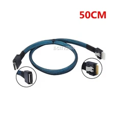 SFF-8611 4i OcuLink PCIe PCI-Express to SFF-8654 Slimline SSD Data Active Cable