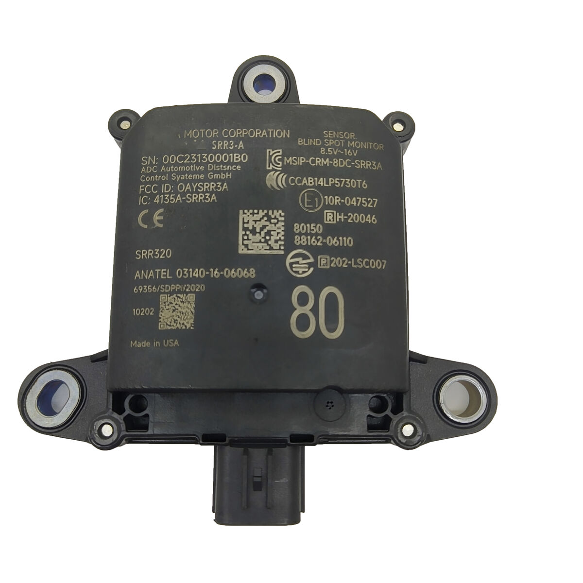 For 2020-23 Lexus ES250 ES350 Blind Spot Distance Sensor For 2020-23 Lexus ES250 ES350 Blind Spot Distance Sensor