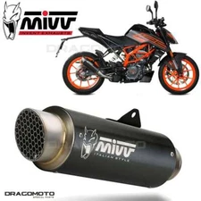 Exhaust KTM 125 DUKE 2023 MIVV Gppro Black