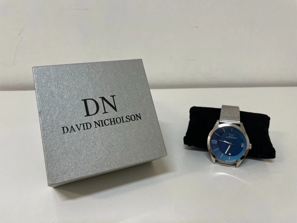Orologio uomo analogico David Nicholson Maglia Milano Acciaio