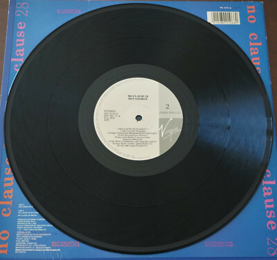 By George - No Clause 28 Maxi SIngle Greek 1988 Vinyl 12'' ORG Boy