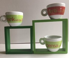 IILLY ART COLLECTION ESPRESSO COFFEE CUPS. 52 BIENNALE DI VENEZIA 2007