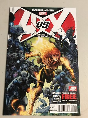 A VS. X AVENGERS X-MEN #4 NM SECOND PRINT VARIANT - MARVEL 2012