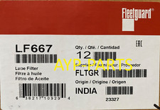 LF667 (CASE OF 12) FLEETGUARD OIL FILTER B76 a068