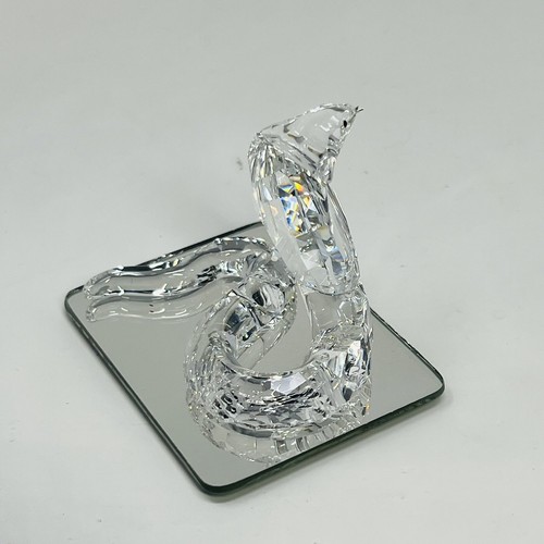 Swarovski Cobra Welcome Year Of The Snake Figurine 7603 NR 000 003 MIB - Picture 5 of 15