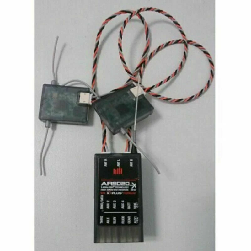 9-Kanal 2.4GHz Empfänger Digital Spektrum AR9020 DSMX/XPlus DSM2 Receiver Bulk - Bild 3 von 4