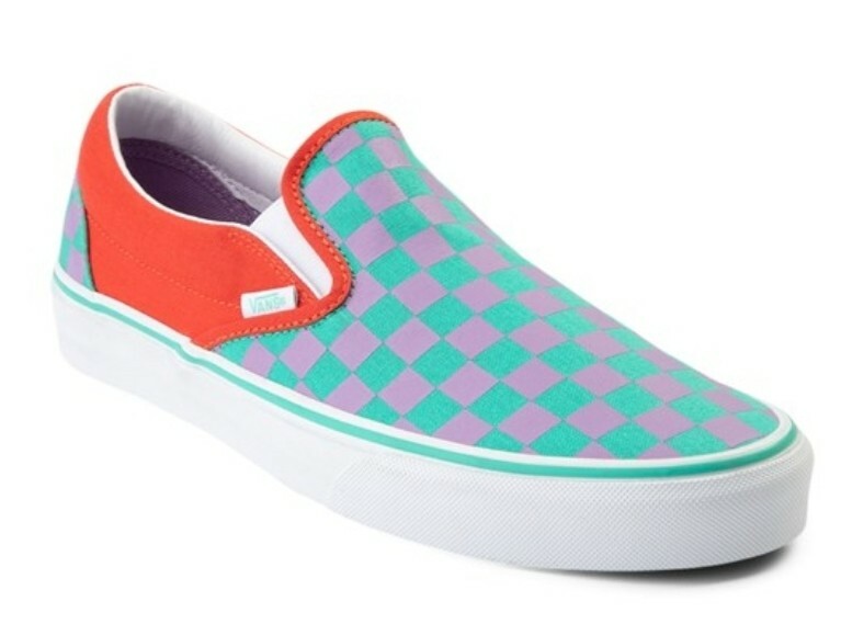 Vans Slip On Checkerboard Skate Shoe Tomato Orchid MEN WMN  EXCLUSIVE