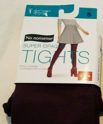 Womens No Nonsense Super Opaque Fig 