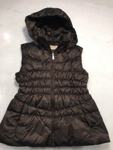 michael kors vest womens brown