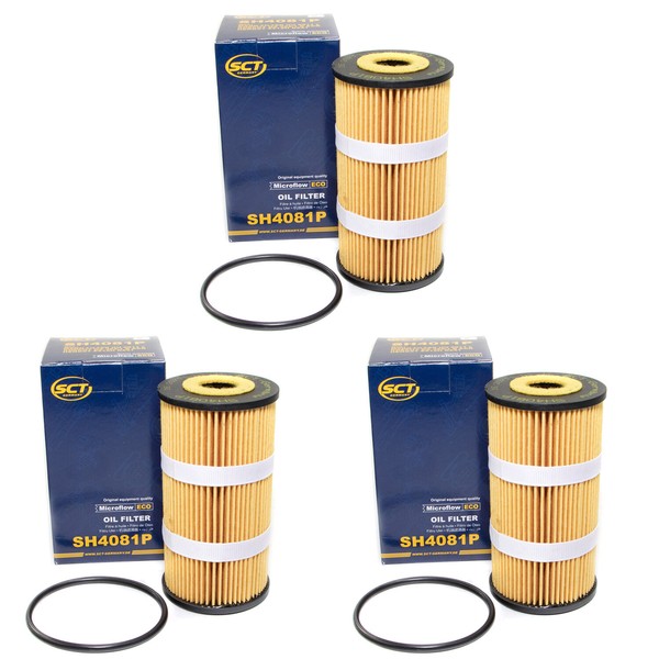 ÖLfilter 3 X SH4081P Mercedes Vito C-Klasse Opel Movano Nissan X-Trail Renault-image