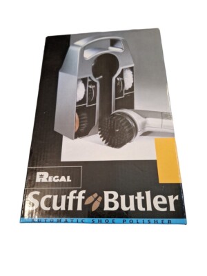 Automatic Shoes Polisher Regal Scuff Butler WALL MOUNTABLE 2 SPEED POLISH BRUSH
