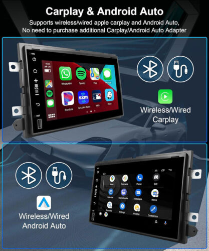 For 2006-2014 Ford F-250 F-350 Super Duty 7" Android 13 Carplay Radio GPS WIFI - Bild 7 von 21