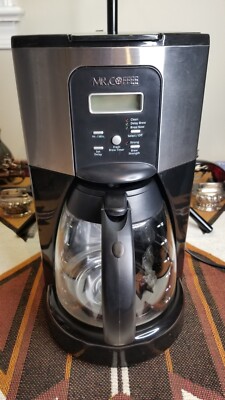 Black Sunbeam Mr. Coffee BVMC-ECX41CP 12 Cup Digital Programmable Coffee Maker