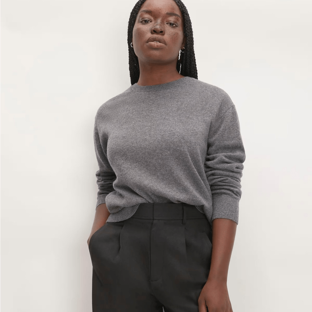 everlane cashmere crewneck