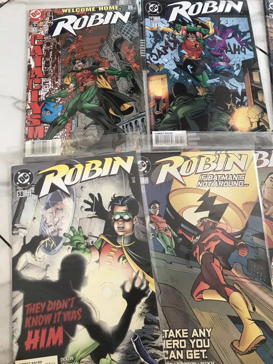 Robin 1,000,000 DC Comics 1998 One Million+52+56-58+62-63+68 Mix