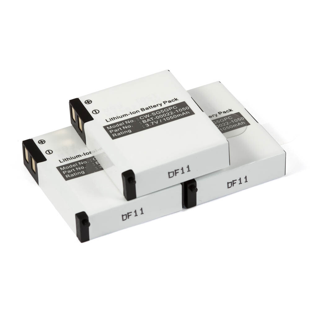 Three Batteries for SkyGolf SkyCaddie GPS Range Finder SG5 BAT-0002-1050 BATTERY-image