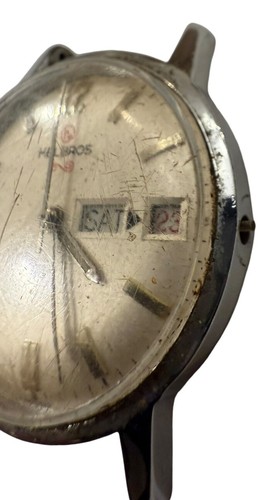 Vintage Helbros Invincible Manual Windup Watch (For Parts or Repair) - Picture 2 of 4