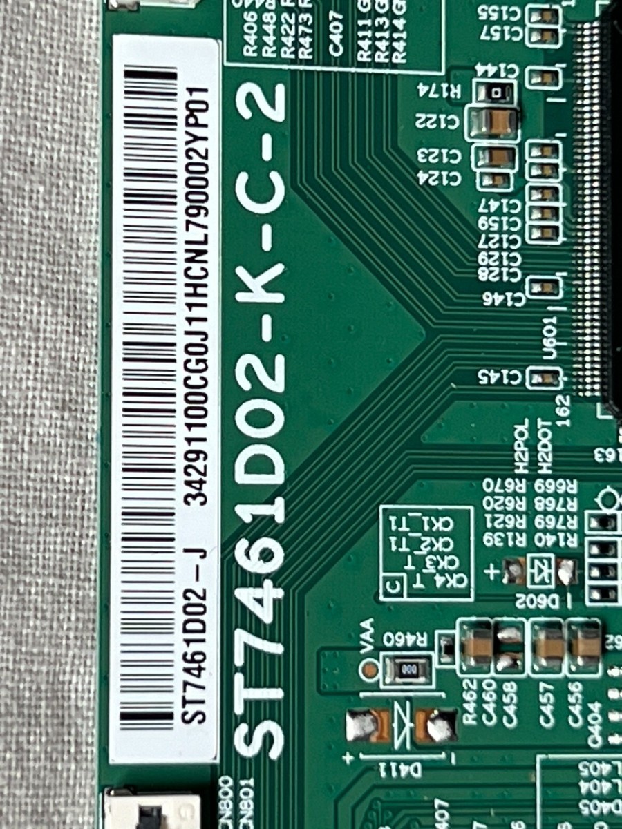 SONY XR-75X90K XR-75X90CK T-CON BOARD ST7461D02-J ST7461D02-K-C-2