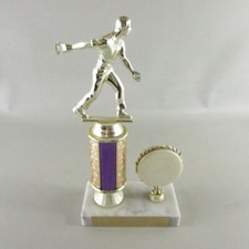 HORSESHOE TROPHY AWARD 10" TALL  Marble base