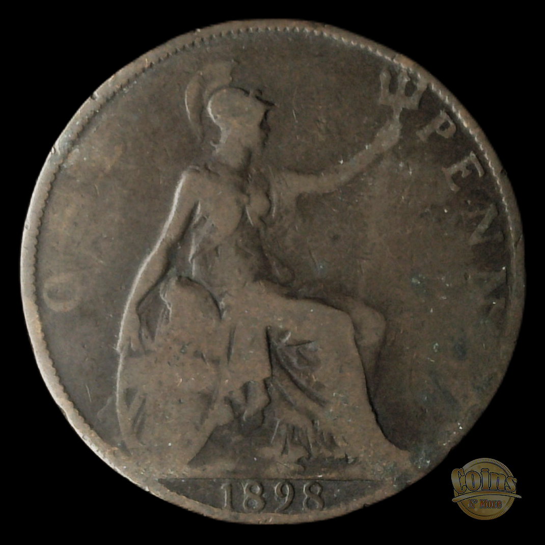 1898 Great Britain 1 Penny / KM# 790 / Victoria / (#e-86) | eBay