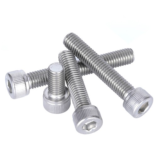 M6-6mm Fully Threaded Socket Cap Head Screws A4 Stainless Steel Hex Allen Bolts - Picture 8 of 11