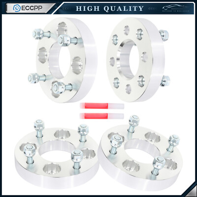 4 Pcs 1'' 4x101.6 to 4x110 Conversion Wheel Adapters For EZ GO ClubCar Golf Carts