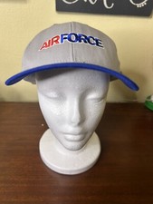 Gorra de béisbol Aim High Air Force sombrero con hebilla correa de cuero gris ropa informal
