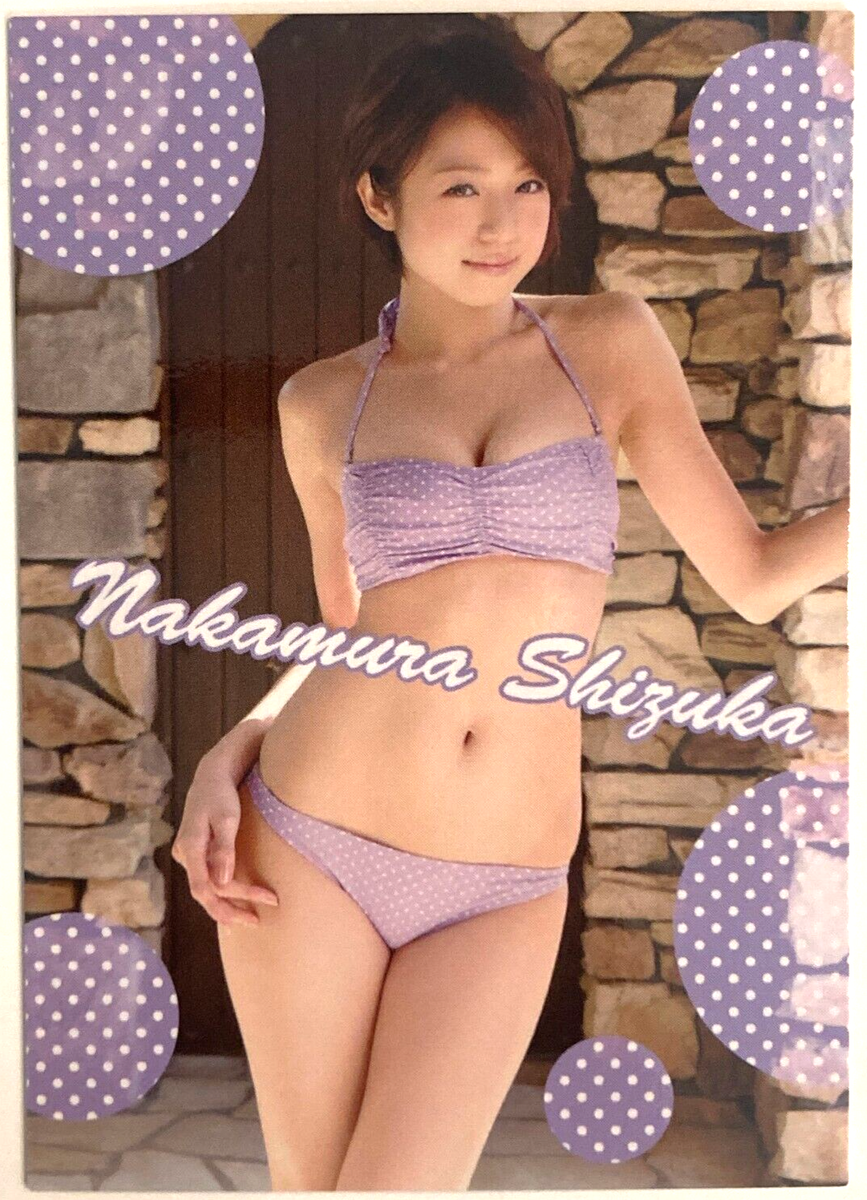 Shizuka Nakamura Trading Card Japan gravure Bikini JAPANESE IDOL