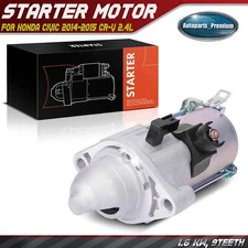 New Starter Motor for Honda Civic 2014-2015 CR-V 2.4L 1.6KW/12V CW 9T SM-74017