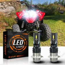 LED Headlight Bulbs For Polaris Outlaw 90 50 Sportsman 90 110 2007-2019 0453570