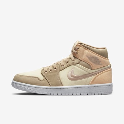 Nike WMNS Air Jordan 1 Mid SE [DV0427-102] Women Casual Shoes 
