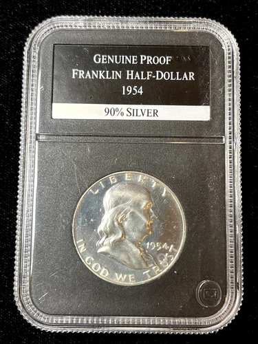 1954 Proof Silver Franklin Half Dollar