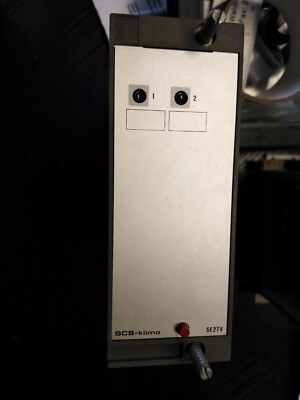 SCS-Klimo SE2TV controller control system control technology Stäfa control